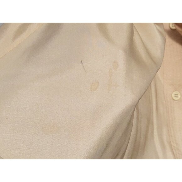 Vintage Silk Shirt Dress 1970s New Threads Belted Midi Hong Kong - Picture 13 of 14